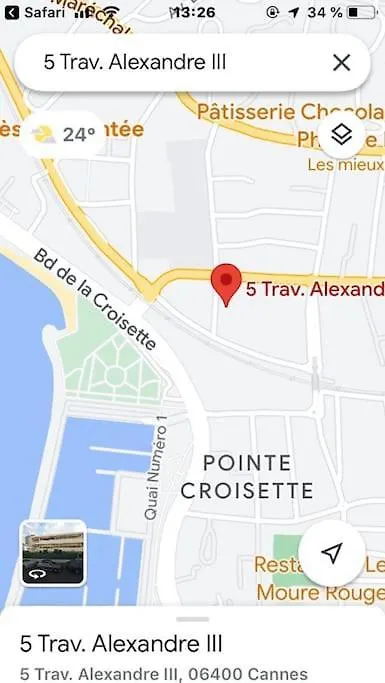 Croisette And Beaches. View On Gardens And Sea. カンヌ